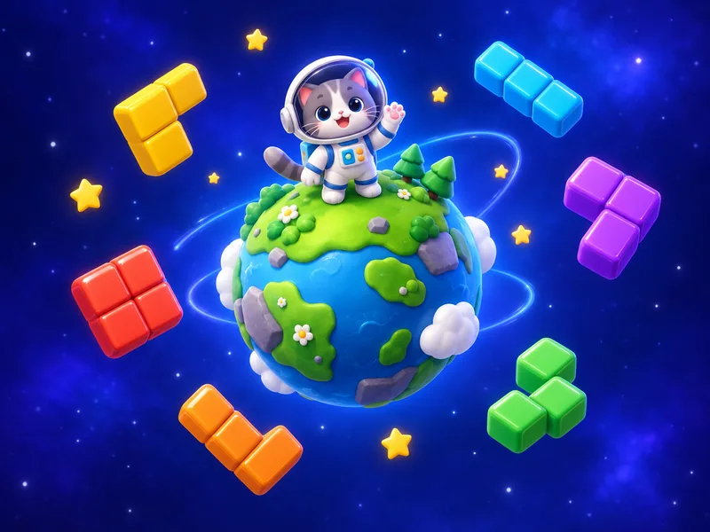 Orbit Blocks key art